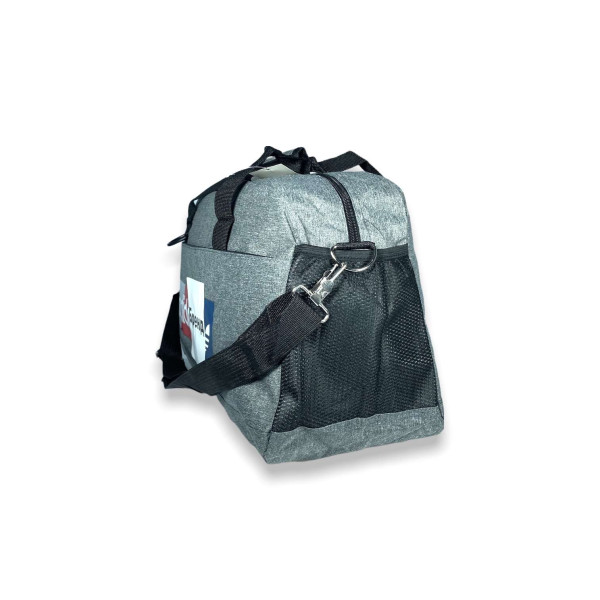 Спортивная сумка 25 л одно отделение внутренний карман наружные карманы размер: 50*28*18 см серая