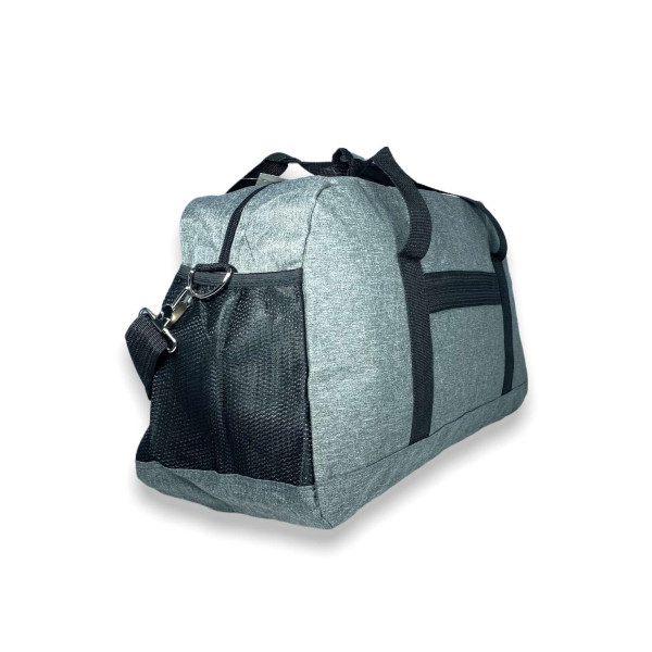 Спортивная сумка 25 л одно отделение внутренний карман наружные карманы размер: 50*28*18 см серая