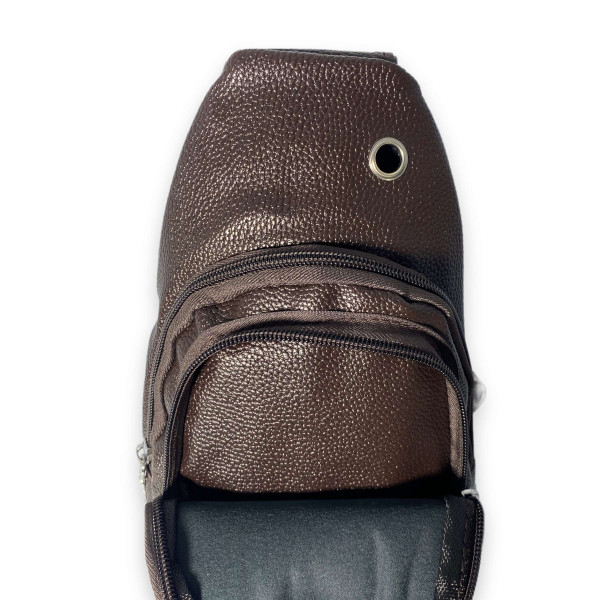 Сумка через плечо, USB+кабель, кожзаменитель, два отделения, размер: 30*17*7 см, коричневая Сумка через плечо, USB+кабель, кожзаменитель, два отделения, размер: 30*17*7 см, коричневая