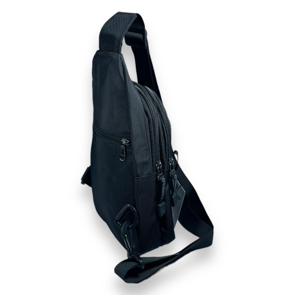 Слинг Lanpad оксфорд два отделения и два дополнительных отделения задний карман размер 30*14*7 см черный Слинг Lanpad оксфорд два отделения и два дополнительных отделения задний карман размер 30*14*7 см черный