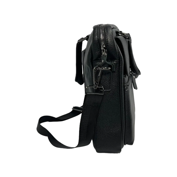 Сумка для ноутбука на пять отделений с застежкой на молнии, черная Сумка для ноутбука на пять отделений с застежкой на молнии, черная