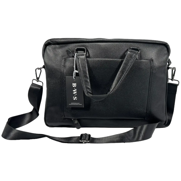 Сумка для ноутбука на пять отделений с застежкой на молнии, черная Сумка для ноутбука на пять отделений с застежкой на молнии, черная