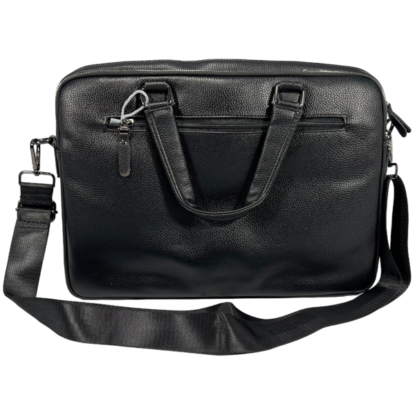 Сумка  для ноутбука на п'ять віділень чорного кольору