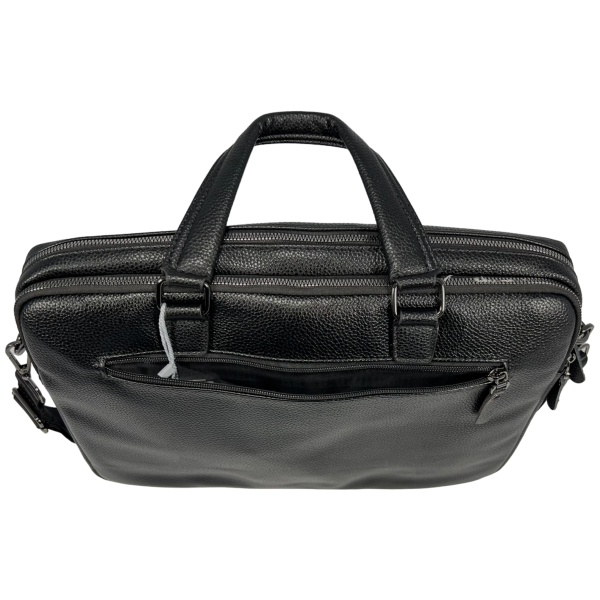 Сумка  для ноутбука на п'ять віділень чорного кольору