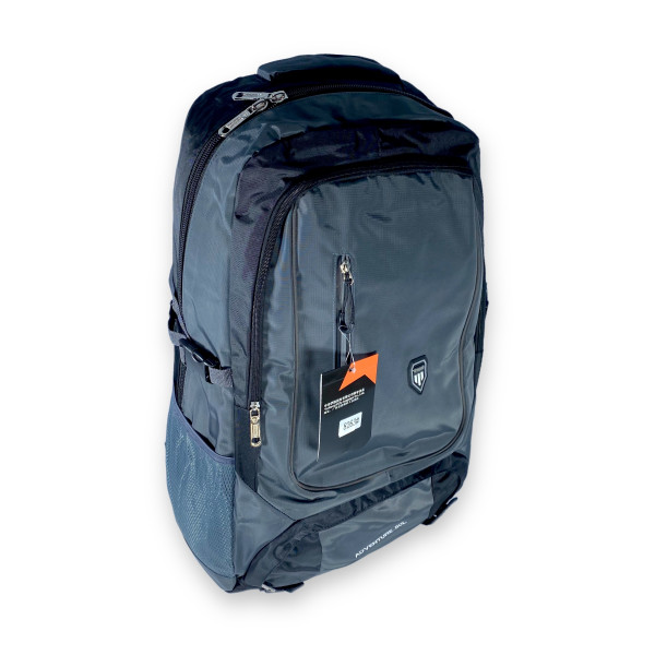 Туристический рюкзак, 65 л, два отдела, внутренние карманы, серый