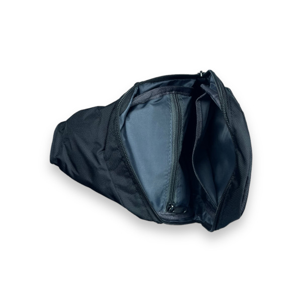 Слинг Lanpad нейлон одно отделение и 3 дополнительных отделения задний карман размер 27*16*10 см черный