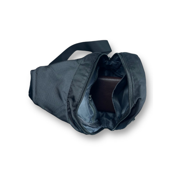 Слинг Lanpad нейлон одно отделение и 3 дополнительных отделения задний карман размер 27*16*10 см зеленый