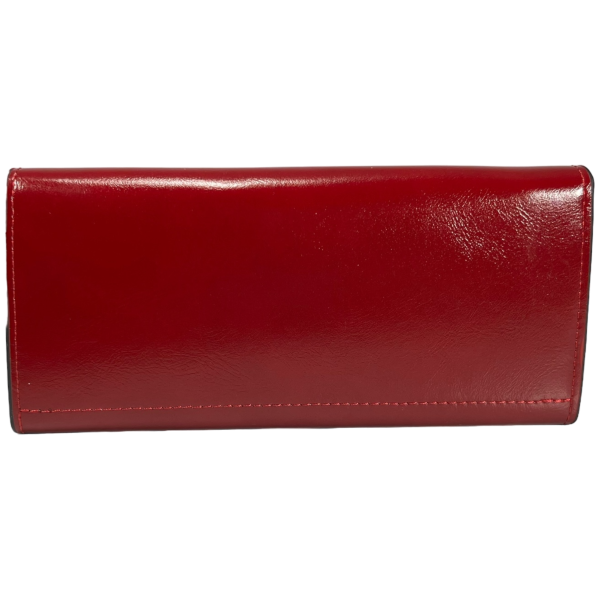 Женский портмоне из экокожи, бордовый, с застежкой на молнии Женский портмоне из экокожи, бордовый, с застежкой на молнии