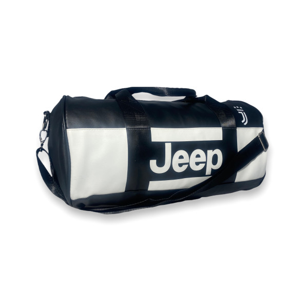 Сумка спортивна зі штучної шкіри Jeep 864 одне відділення розмір 50*25*25 см чорна Сумка спортивна зі штучної шкіри Jeep 864 одне відділення розмір 50*25*25 см чорна