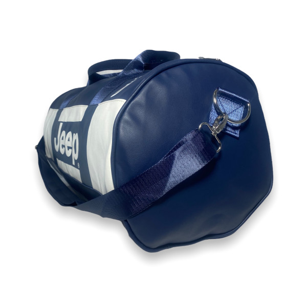 Сумка спортивная из искусственной кожи Jeep 864 одно отделение размер 50*25*25 см синяя Сумка спортивная из искусственной кожи Jeep 864 одно отделение размер 50*25*25 см синяя