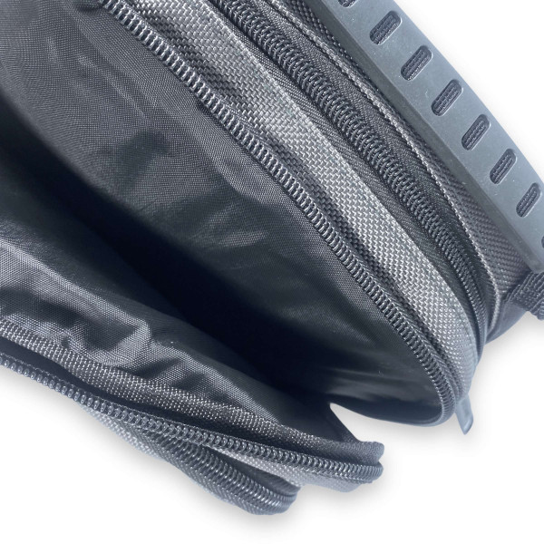 Сумка через плечо, мужская, полиэстер, 3 отдела, 1 карман на лицевой стороне размер: 25*20*10 см, серый Сумка через плечо, мужская, полиэстер, 3 отдела, 1 карман на лицевой стороне размер: 25*20*10 см, серый