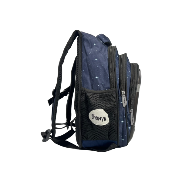 Шкільний рюкзак SHUNYU на 3 відділення, пенал у подарунок 8800-2 синій Шкільний рюкзак SHUNYU на 3 відділення, пенал у подарунок 8800-2 синій