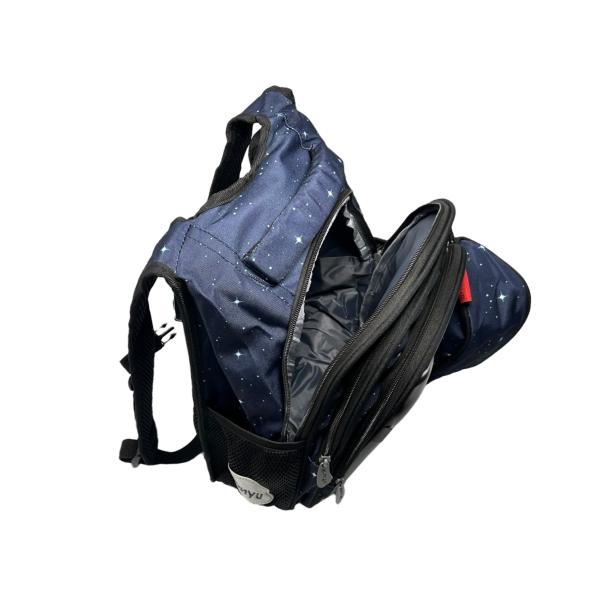 Шкільний рюкзак SHUNYU на 3 відділення, пенал у подарунок 8800-2 синій Шкільний рюкзак SHUNYU на 3 відділення, пенал у подарунок 8800-2 синій