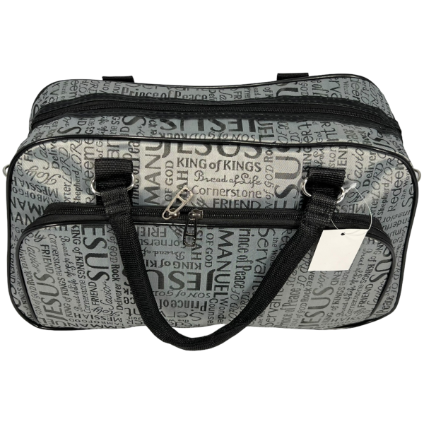 Дорожня сумка-саквояж на два відділення, 21 л, сіра Дорожня сумка-саквояж на два відділення, 21 л, сіра