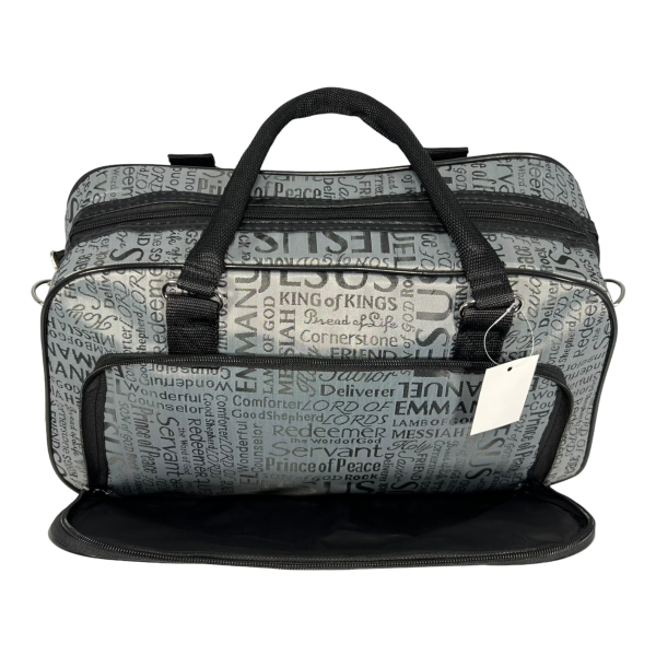 Дорожня сумка-саквояж на два відділення, 21 л, сіра Дорожня сумка-саквояж на два відділення, 21 л, сіра