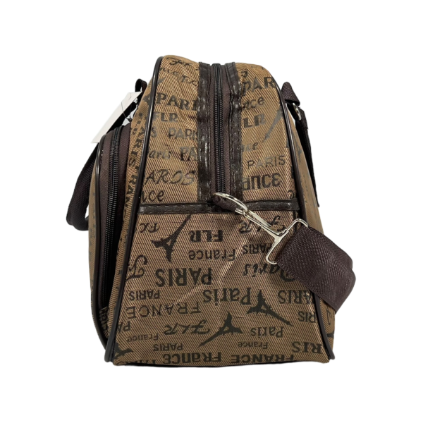 Дорожная сумка-саквояж на два отделения, 21 л, светло-коричневая Дорожная сумка-саквояж на два отделения, 21 л, светло-коричневая