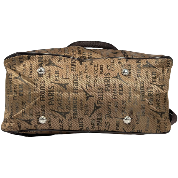 Дорожная сумка-саквояж на два отделения, 21 л, светло-коричневая Дорожная сумка-саквояж на два отделения, 21 л, светло-коричневая