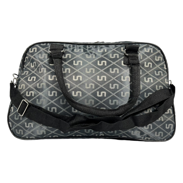 Дорожная сумка-саквояж на два отделения, 21 л, темно-серая Дорожная сумка-саквояж на два отделения, 21 л, темно-серая