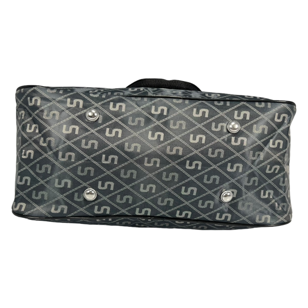 Дорожная сумка-саквояж на два отделения, 21 л, темно-серая Дорожная сумка-саквояж на два отделения, 21 л, темно-серая