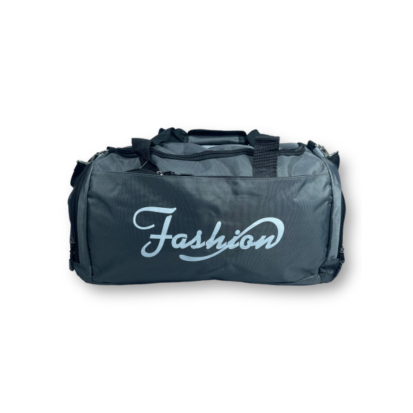 Сумка 40 л Fashion 1 отделение 3 дополнительных отделения размер: 30*50*24 см серая