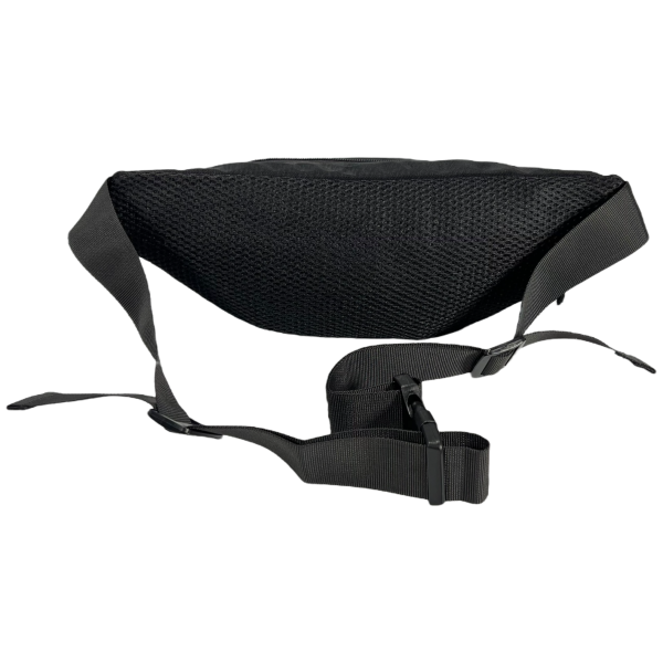 Сумка-бананка на три отделения черного цвета Сумка-бананка на три отделения черного цвета