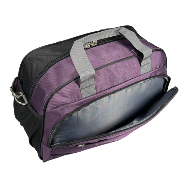 Дорожня сумка TONGSHENG на три віділеня 885-3 фіолетова Дорожня сумка TONGSHENG на три віділеня 885-3 фіолетова