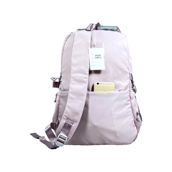 Школьный рюкзак на три отделения, 26 л, фиолетовый Школьный рюкзак на три отделения, 26 л, фиолетовый