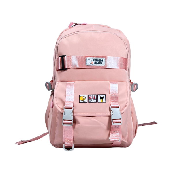 Школьный рюкзак для девочек на три отделения, 26 л, розовый