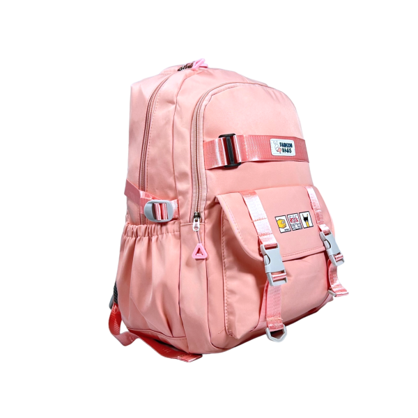 Школьный рюкзак для девочек на три отделения, 26 л, розовый Школьный рюкзак для девочек на три отделения, 26 л, розовый