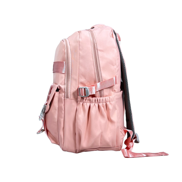 Школьный рюкзак для девочек на три отделения, 26 л, розовый Школьный рюкзак для девочек на три отделения, 26 л, розовый