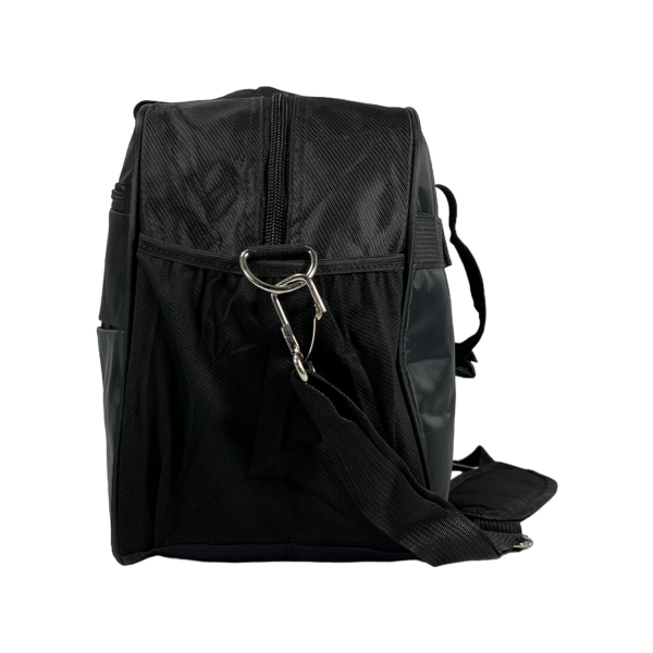 Дорожная сумка на два отделения, 35 л, черная