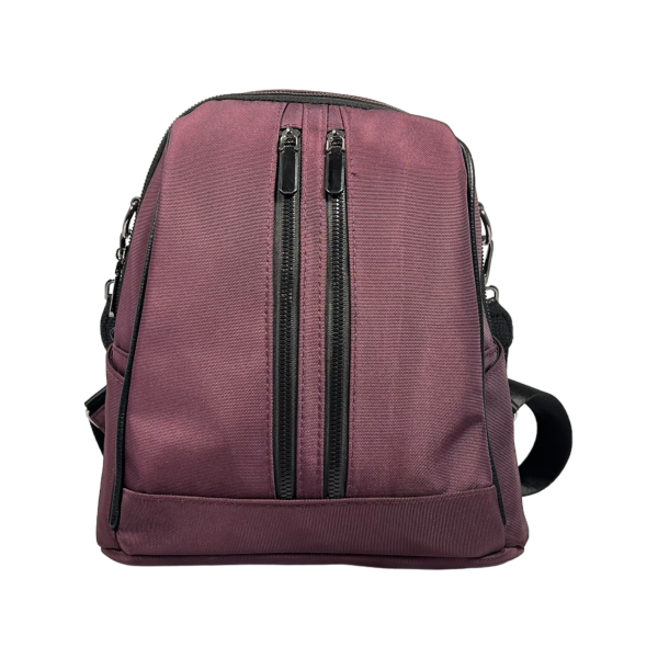Городской рюкзак на три отделения, фиолетовый