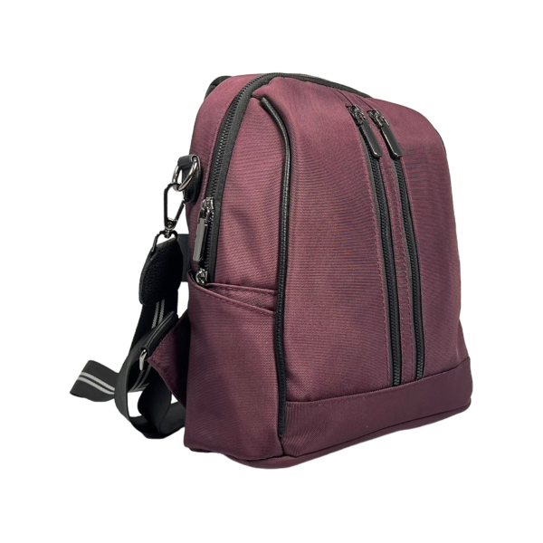 Городской рюкзак на три отделения, фиолетовый Городской рюкзак на три отделения, фиолетовый