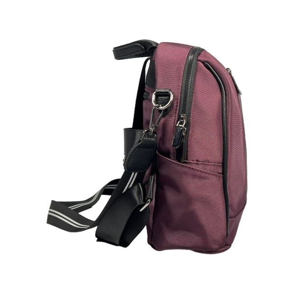 Городской рюкзак на три отделения, фиолетовый Городской рюкзак на три отделения, фиолетовый