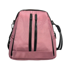 Міський рюкзак на три відділення, рожевий