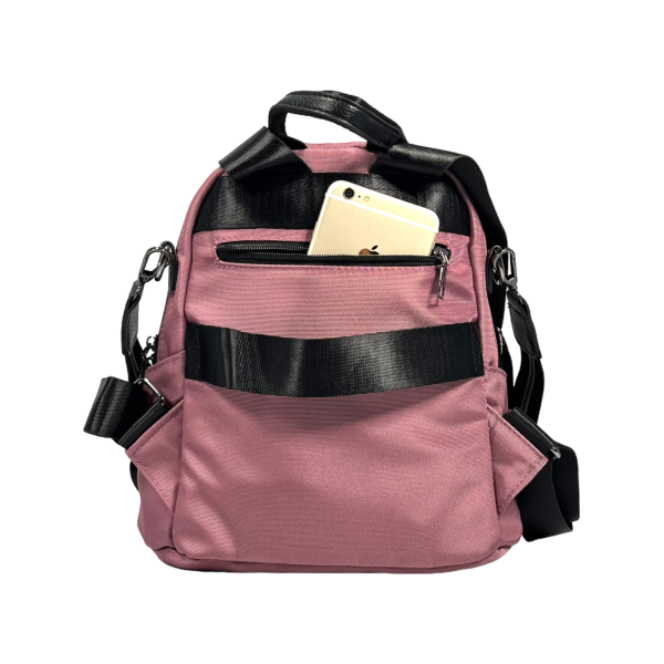 Городской рюкзак на три отделения, розовый Городской рюкзак на три отделения, розовый