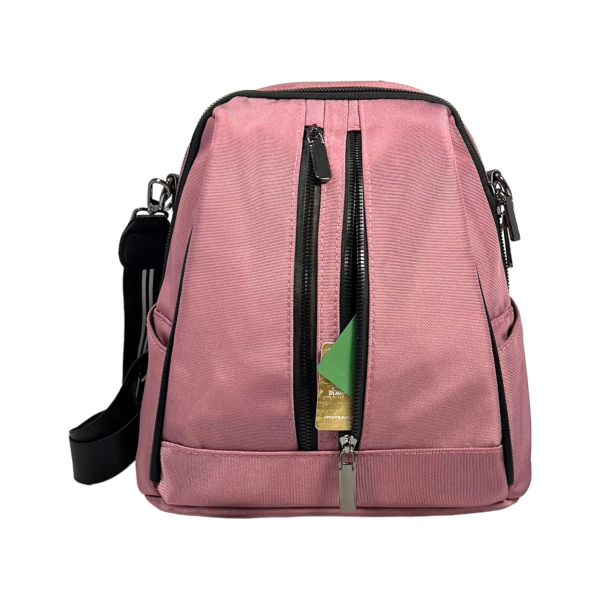 Городской рюкзак на три отделения, розовый Городской рюкзак на три отделения, розовый