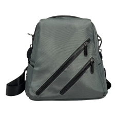 Городской рюкзак на два отделения, 8 л серый