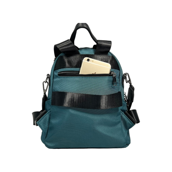 Городской рюкзак на два отделения, 8 л, зеленый