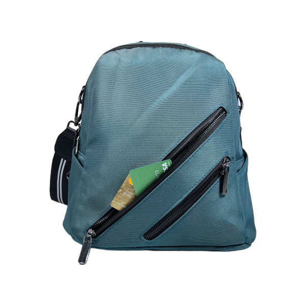 Городской рюкзак на два отделения, 8 л, зеленый