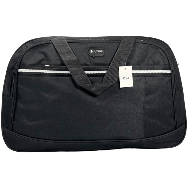 Дорожная сумка на три отделения, 45 л, черная