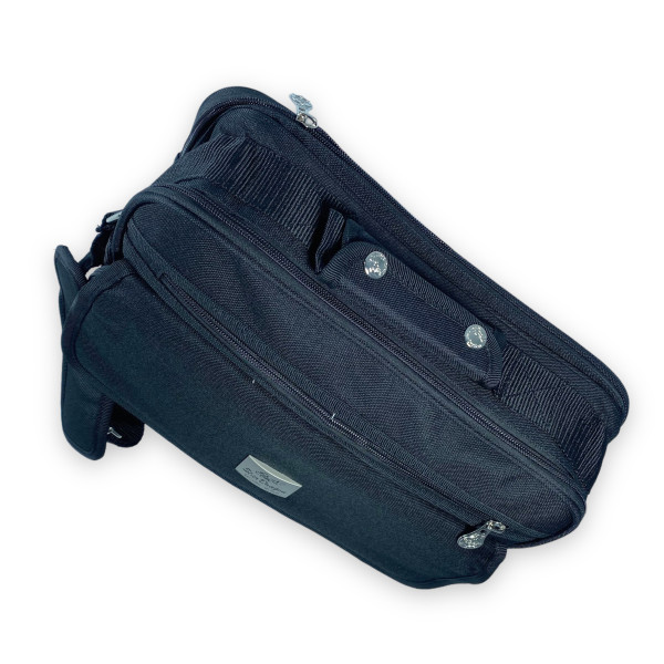 Сумка через плечо мужская Star Dragon, два отделения, внутренний, фронтальные карманы, размер: 35*27*15см, черный