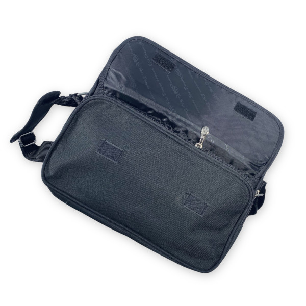 Сумка через плечо мужская Star Dragon, два отделения, внутренний, фронтальные карманы, размер: 35*27*15см, черный