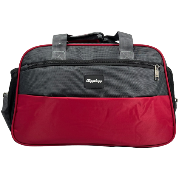 Дорожная сумка на два отделения, 22 л, красная