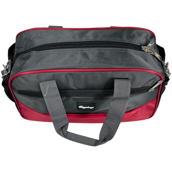 Дорожная сумка на два отделения, 22 л, красная Дорожная сумка на два отделения, 22 л, красная