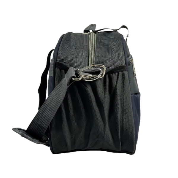 Дорожная сумка на два отделения, 22 л, серая