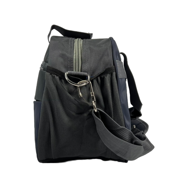 Дорожная сумка на два отделения, 22 л, серая