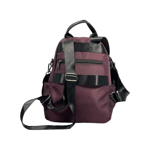 Женский рюкзак на три отделения, фиолетовый. Женский рюкзак на три отделения, фиолетовый.