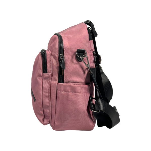 Городской рюкзак на три отделения, розовый, 10 л Городской рюкзак на три отделения, розовый, 10 л