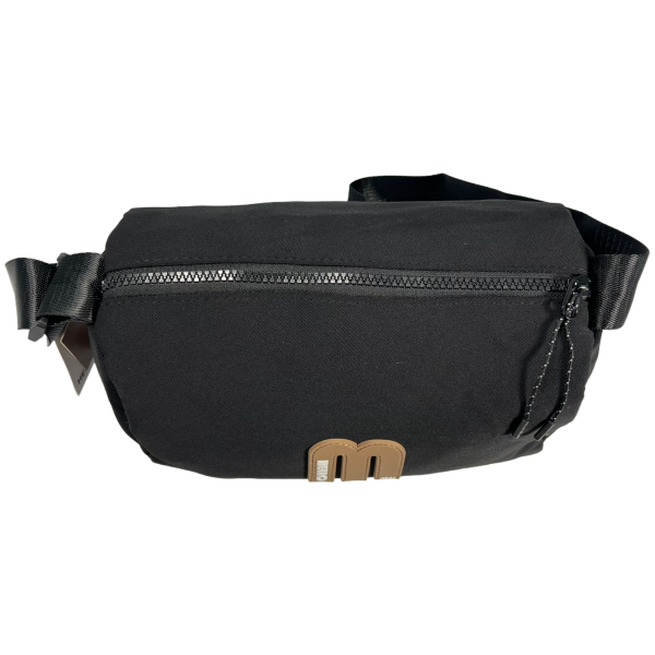 Сумка через плечо на одно отделение, стильная и современная, черная Сумка через плечо на одно отделение, стильная и современная, черная